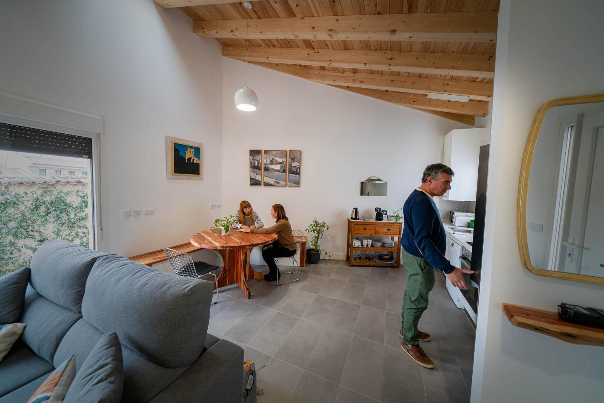 Apartamento turístico cerca Aranda de Duero La Ren Lecrés Vadocondes Habitación foto
