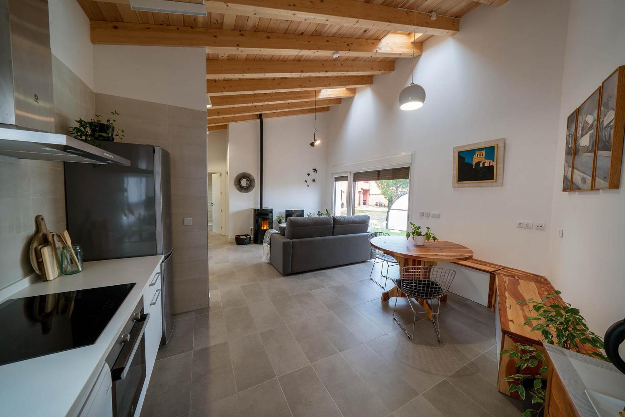 Apartamento turístico cerca Aranda de Duero La Ren Lecrés Vadocondes Habitación foto